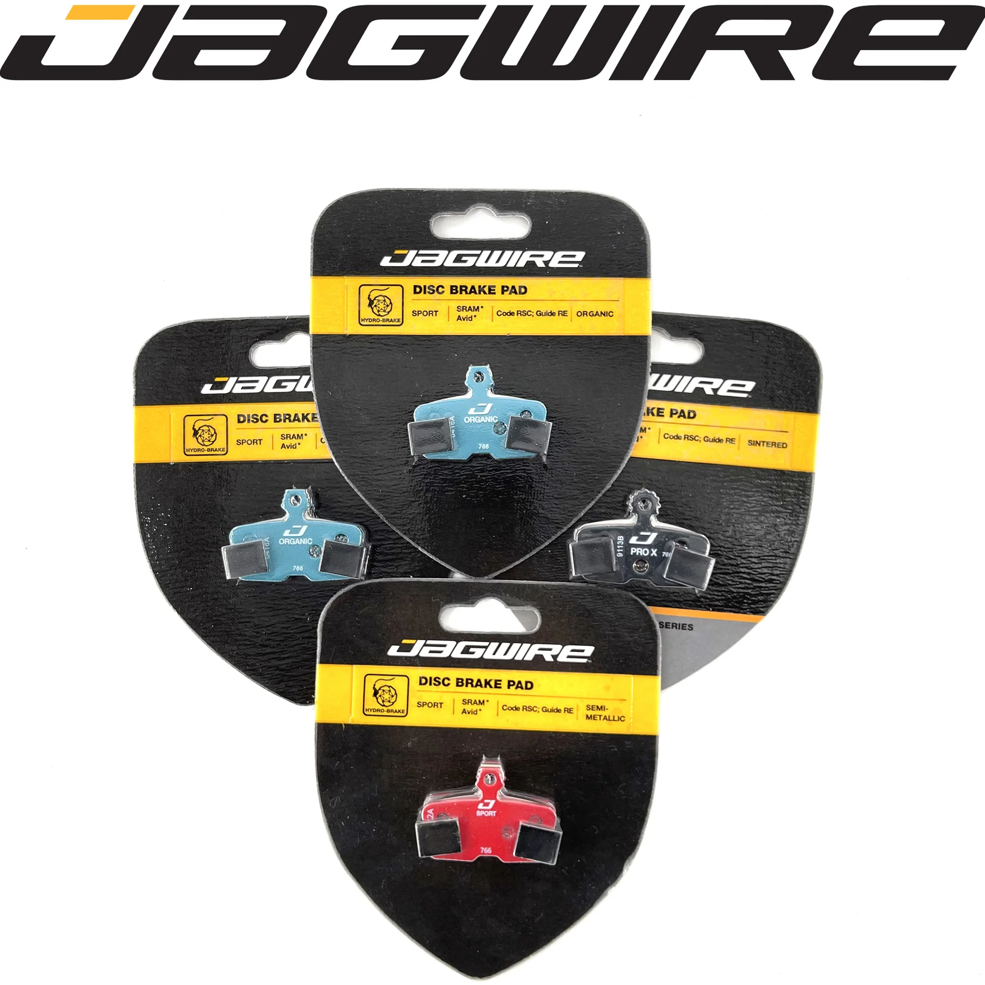 

JAGWIRE Disc brake pads DCA009 DCA709 DCA509 Semi metallic for SRAM RSC Guide re Avid Code ​SRAM Code R Code RSC