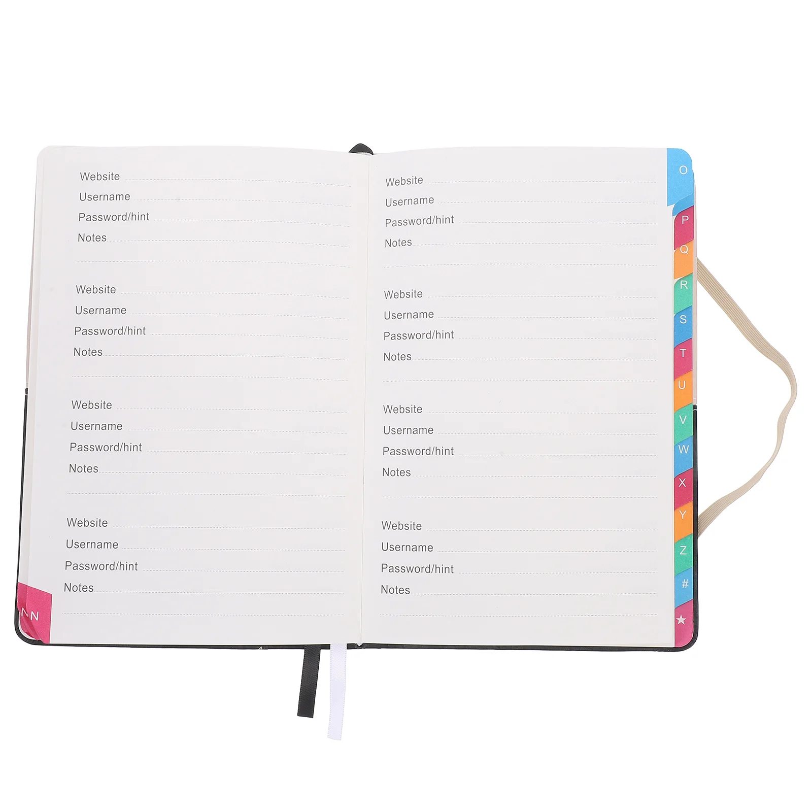Password Notebook Address Book A5 Book for Phone Numbers Emails Home Books Portable ganizer Telephone Notebook