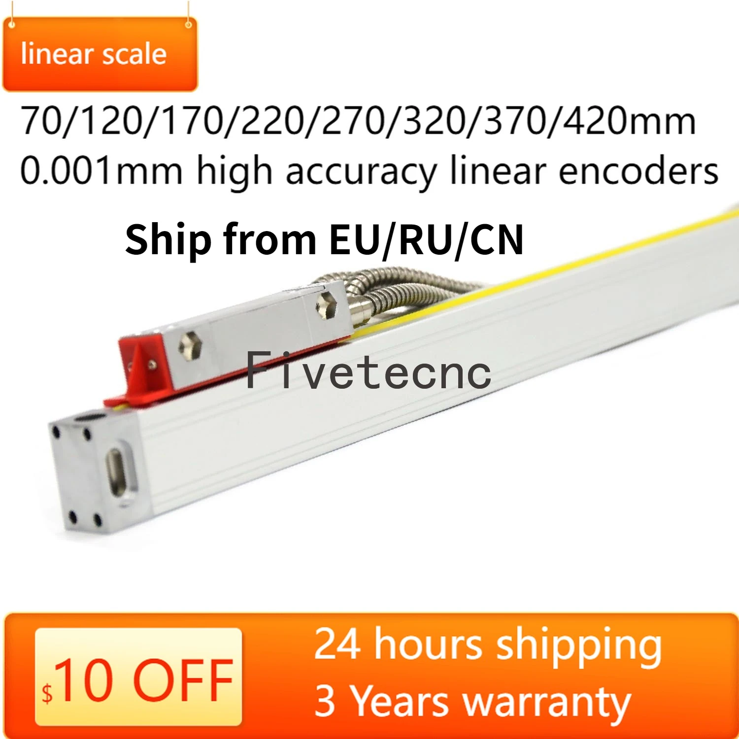 Linear Scale Encoder Level Measuring Instruments 1micron Linear