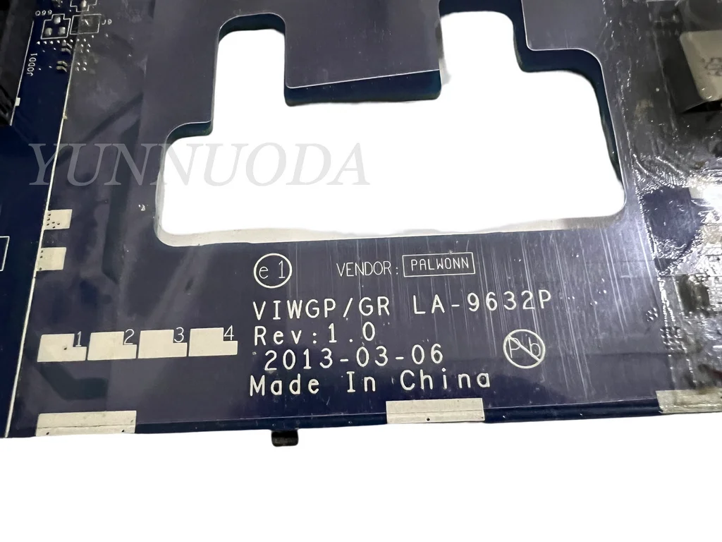 Original para Lenovo G400 Portátil Placa-mãe Hm70 Viwgp gr La-9632p Testado Bom - Imagem 2