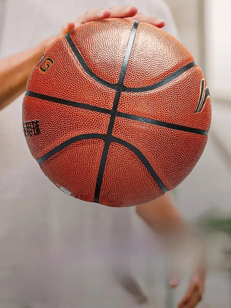 리닝 표준 프로 농구공 (성인 및 대학생용) 야외 훈련 및 경기용 농구공