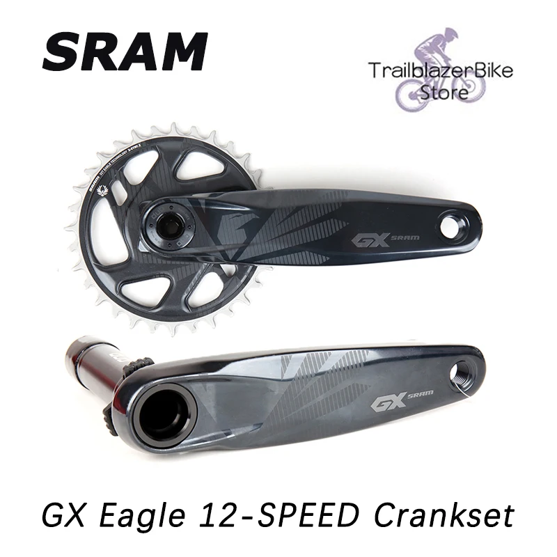 Pédalier Sram Eagle Technology X-Sync 2 - 175 Mm - 30T - Aluminium Noir