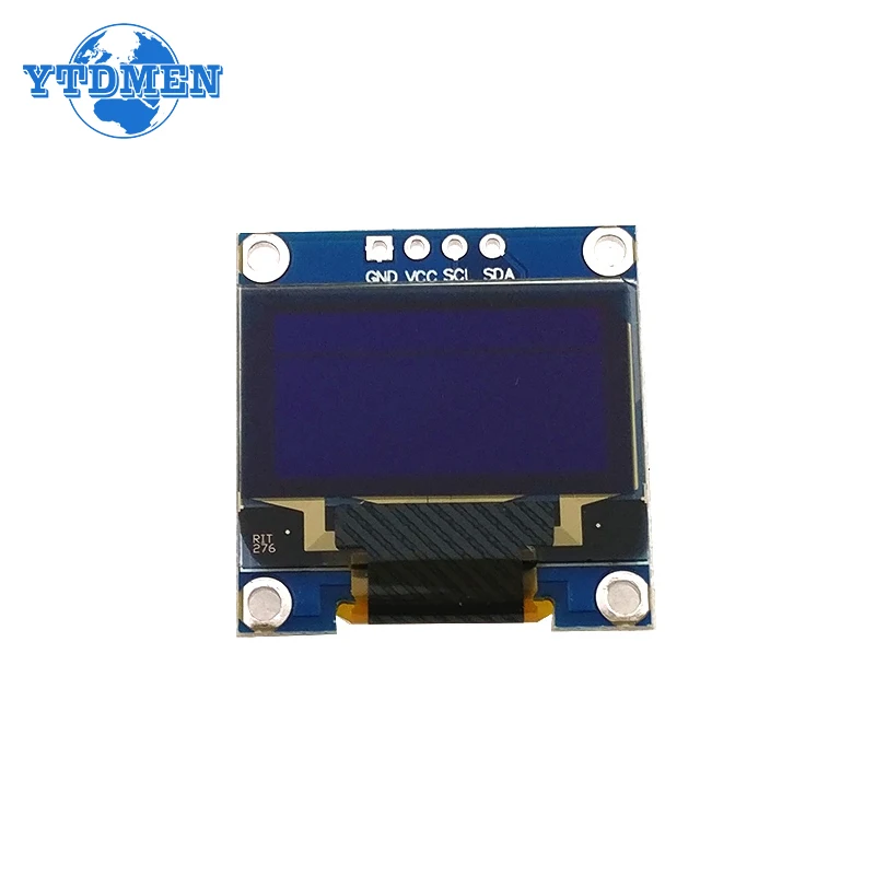 0.96 inch IIC Serial Blue OLED Display Module 128X64 I2C SSD1306 12864 LCD Screen Board  0.96