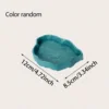 1pc - Versatile Small Reptile Feeding & Bathing Dish - Ideal For Lizards, Turtles -  Reptile Supplies 6