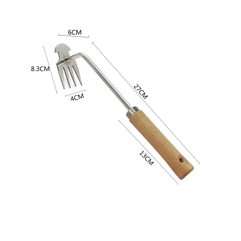 Mower Sickle Road Crack Weeding Machine Crack Weeding Tool Manual Machine Heavy Duty Carbon Steel Garden Hand Shovel