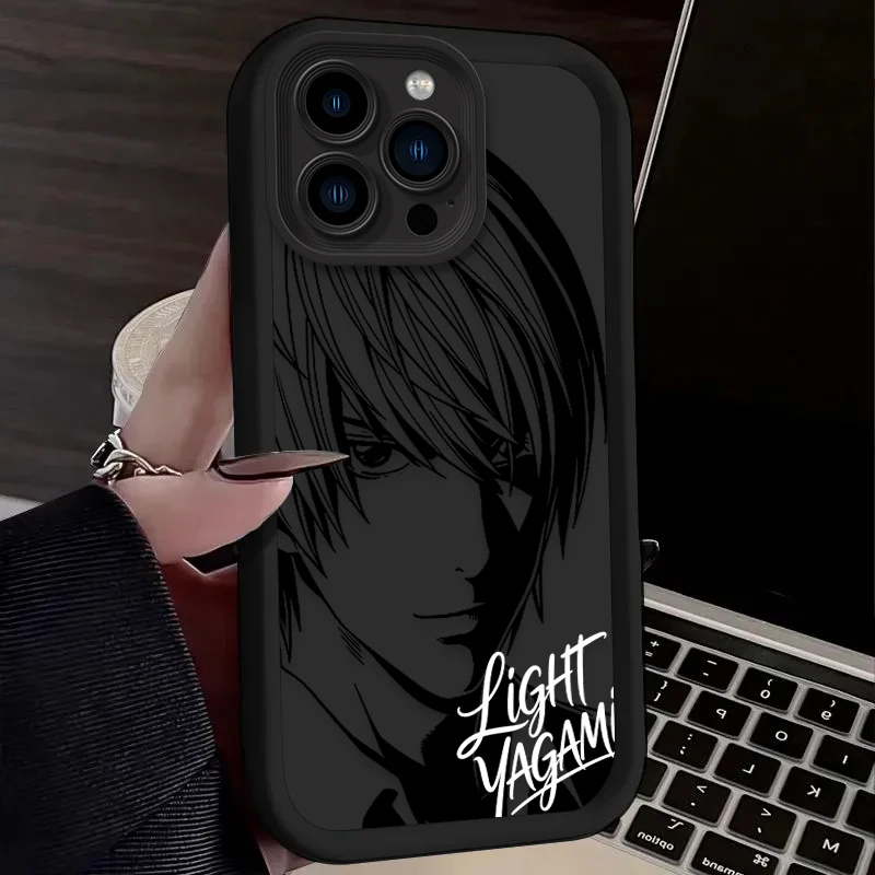 Death Note L & Misa Soft TPU Phone Case - Anime Character Design