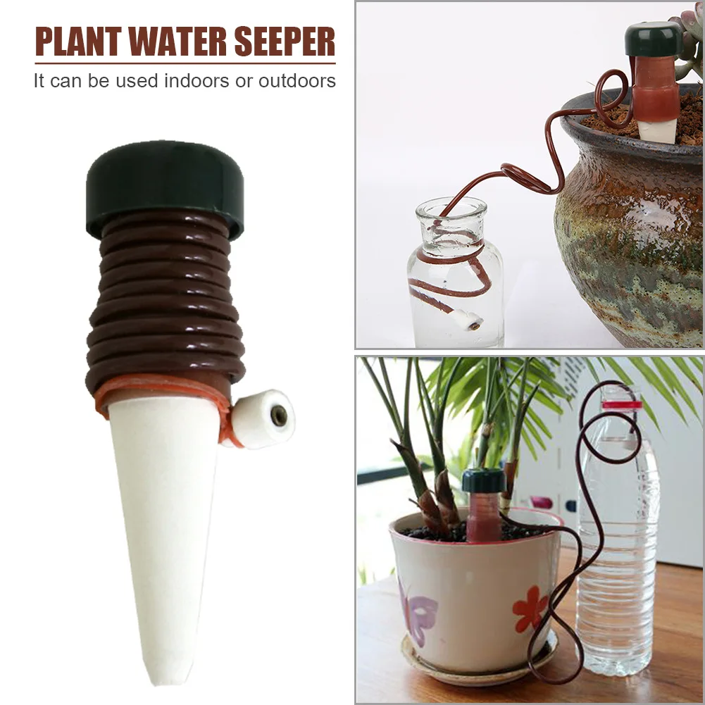 Plant Waterer Offering Great Care for Your Plants Self Watering Drippers Vacation Plant Watering Devices for Plastic Bottles 4 Pack Celover Self Plant Watering Spikes Self Plant Watering Stakes 