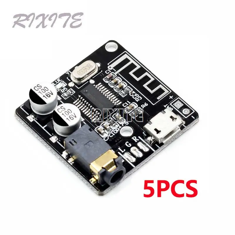 5PCS VHM-314 Bluetooth Audio Receiver Board Bluetooth 5.0 Mp3 Lossless Decoder Board Wireless Stereo Music Module audio decoder board bluetooth mp3 decoder bluetooth audio module