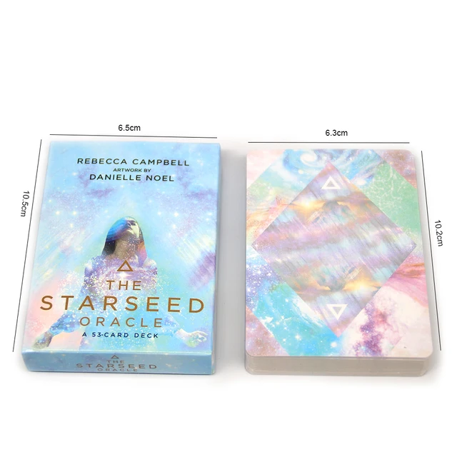 The Starseed Oracle Cards by Rebecca Campbell 53 Card Deck Guidance and Inspiration Beautiful Artwork Spiritual Tool for Self 4