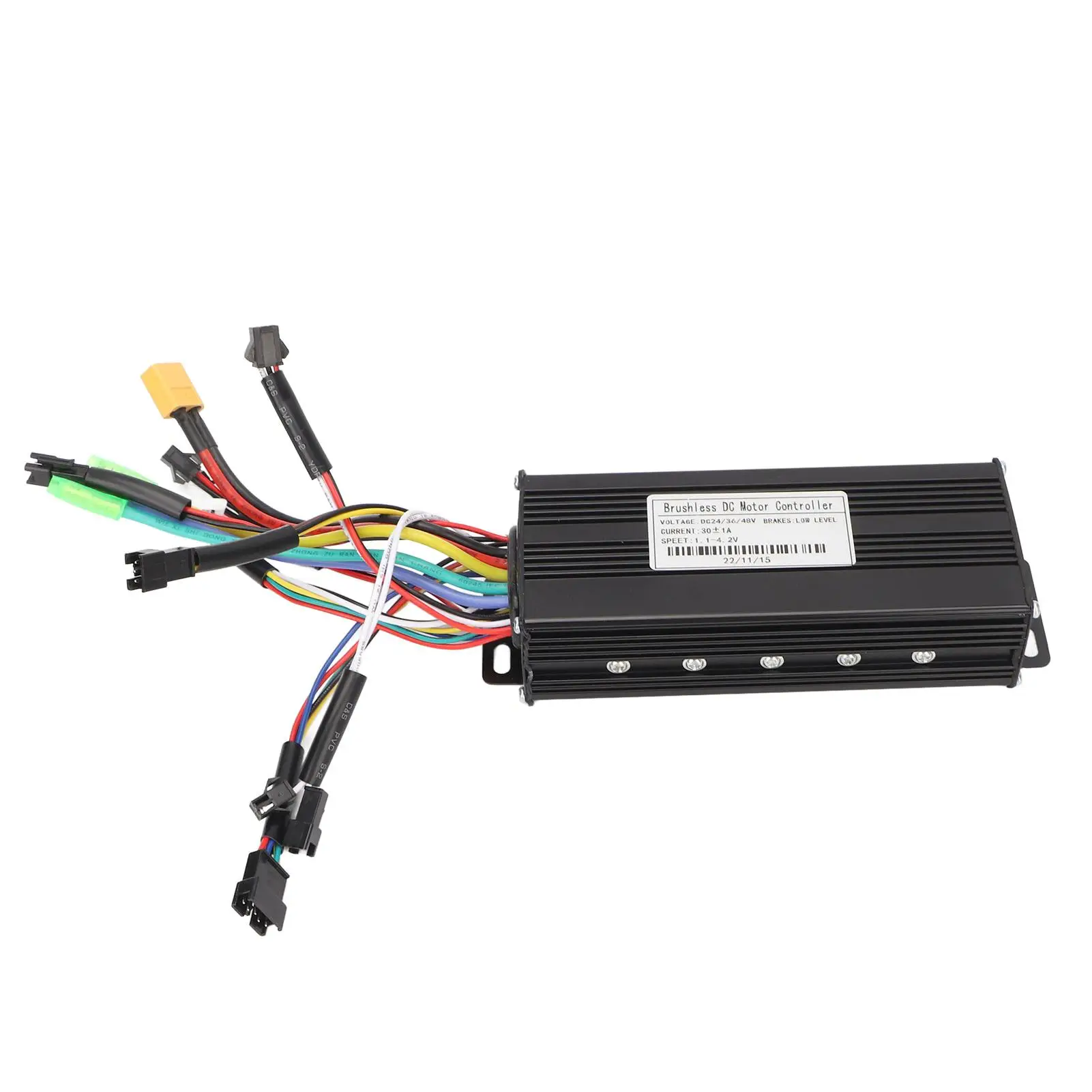 30A Brushless Motor Controller Kit with SW900 LCD Display-3 Mode Sinusoidal Wave for Enhanced Performance