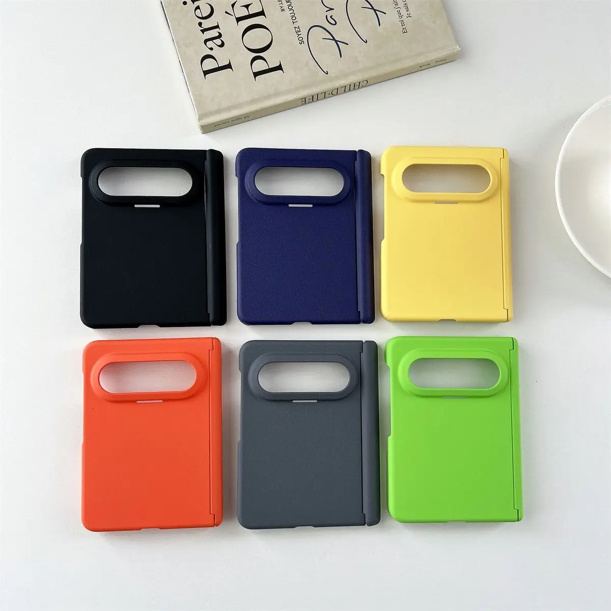 Matte Hard Shockproof Dustproof Phone Protective Case - Minimalist Durable Shell Bumper