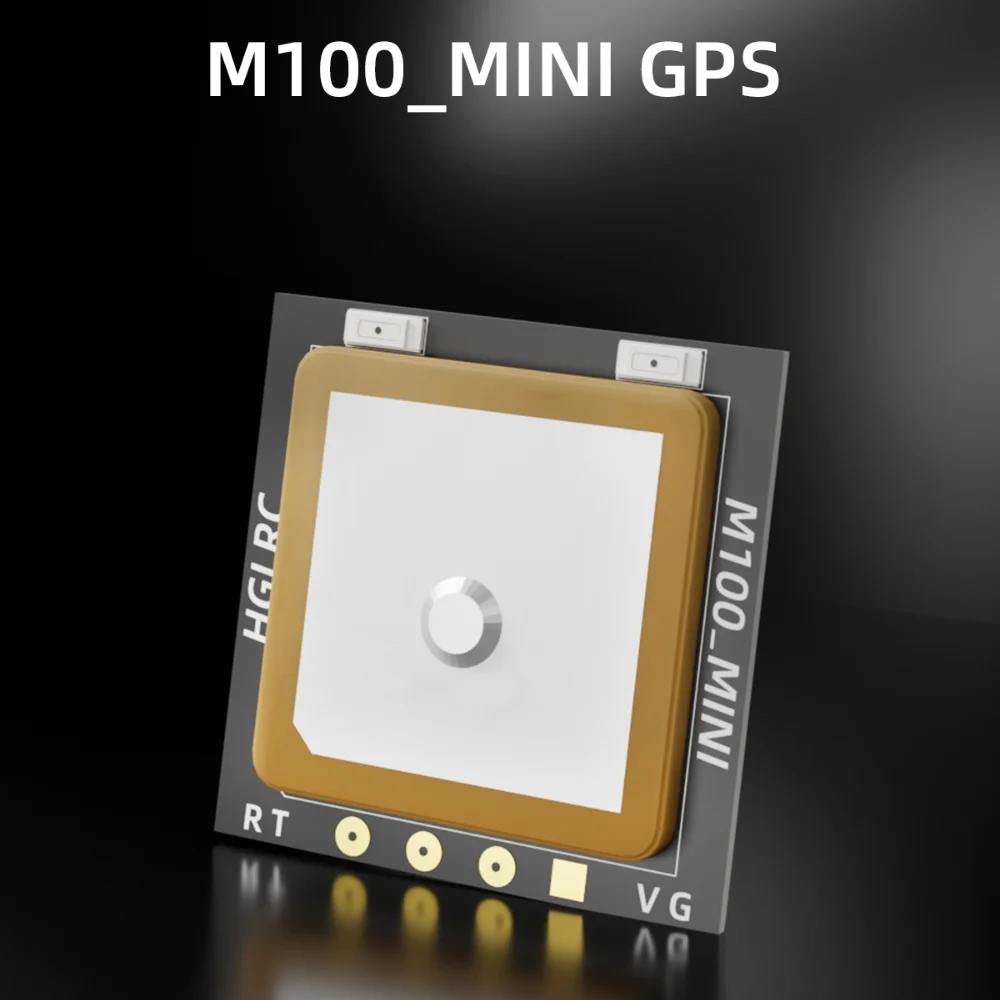 

GPS-модуль HGLRC M100 MINI M10, встроенная керамическая антенна для радиоуправляемого летательного аппарата, FPV, свободного стиля, дальнего радиуса действия, дрона, запчасти «сделай сам»