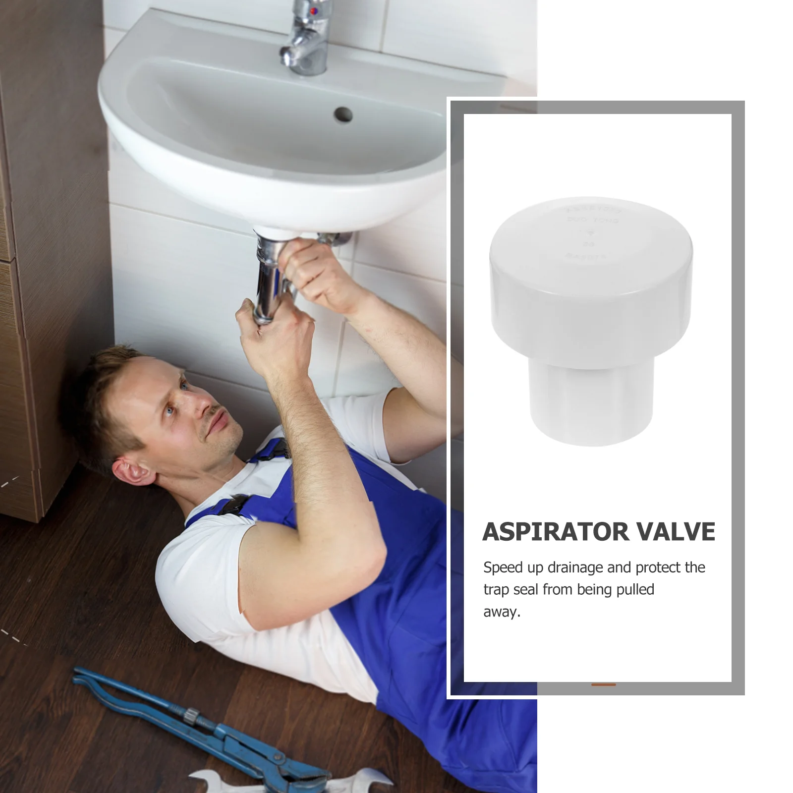 Fitting Suction Valve Adapter Portable Air Admittance Accessories Multifunction