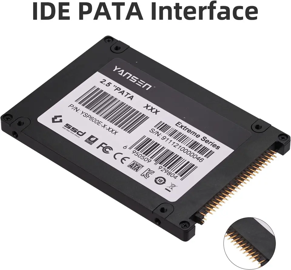 2.5インチ 44pin IDE PATA MLC SSD 128GB KINGSPEC S86ce3fba703347d6a68ec5c3c2665