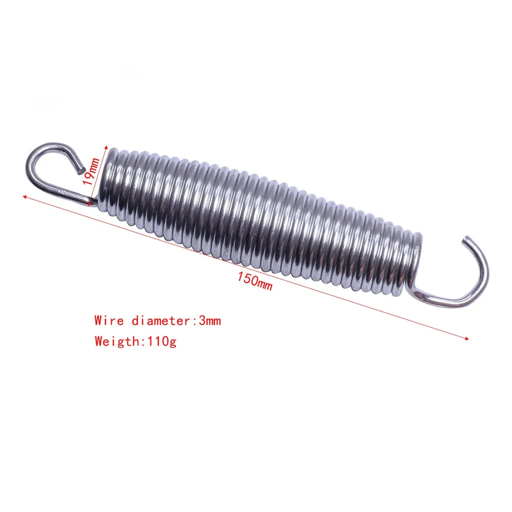 Finewe 70# Steel Wire Diameter 3mm Heavy Duty Trampoline Extension Coil  Springs