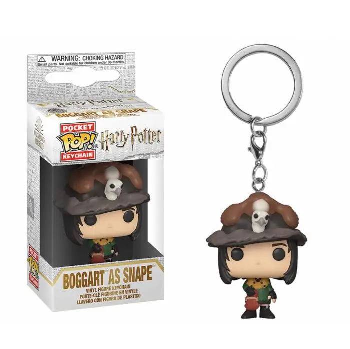 thumbnail image 1 of Llavero de bolsillo Funko POP de Boggart como Snape, figura de vinilo, llavero de colección, modelo de juguete para niños, regalo de cumpleaños, 1 of 4