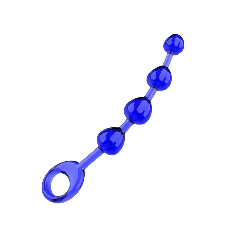 Anal Stimulator Ball Beads Butt Plug Masturbation Crystal Sex Toy for Beginners Man Women Couples Anus Masturbator Massager Gay _voghion.com