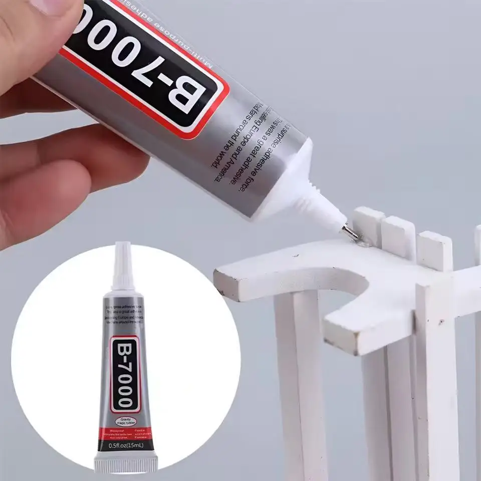 15ML 25ML 50ML 110ML B7000 Clear Contact Phone Repair Adhesive Universal Glass Plastic DIY Glue B-7000 With Precision Applicator 4