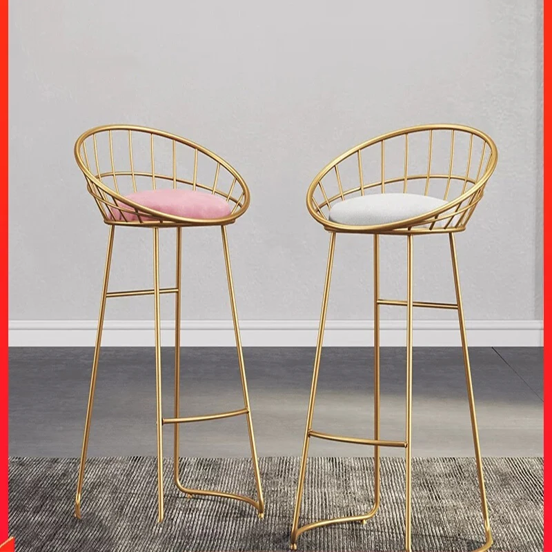 nordic-simple-bar-chair-leisure-chair-bar-chair-iron-art-chair-gold-high-stool-modern-dining-chair-iron-wire-chair