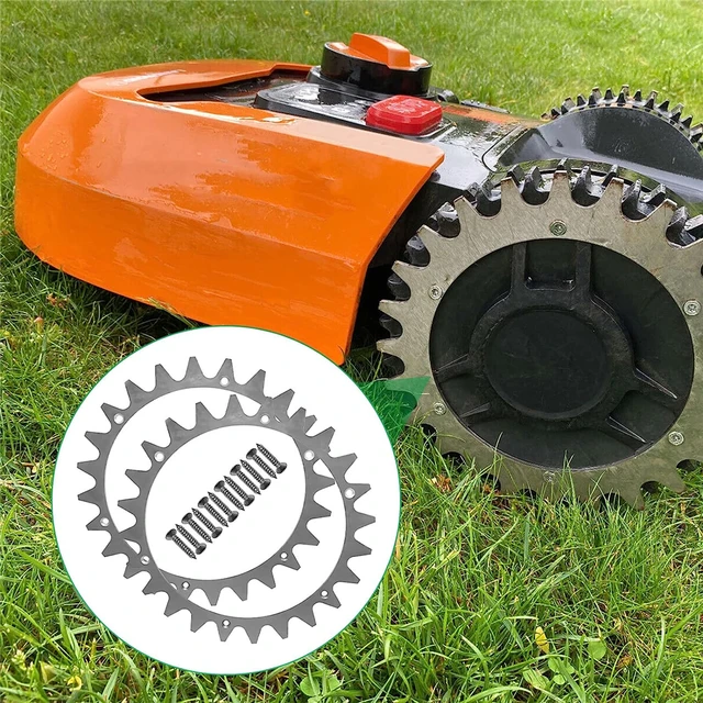 Robotic Mower Traction Improved Auxiliary Wheels Robotic Spikes For Worx  Landroid L Robot Lawn Mower Traction Wheel Accssries - AliExpress