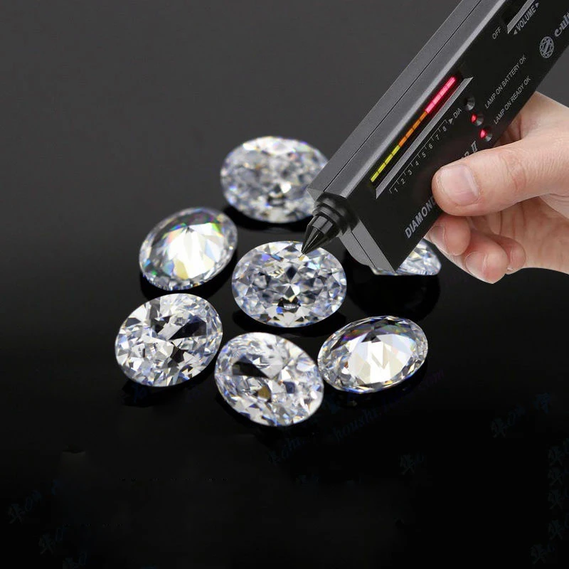 1ct(5*7mm) Oval Cut Moissanite Loose Stone D Color Lab Grown Super White Certified Ellipse Oval Moissanite gemstone