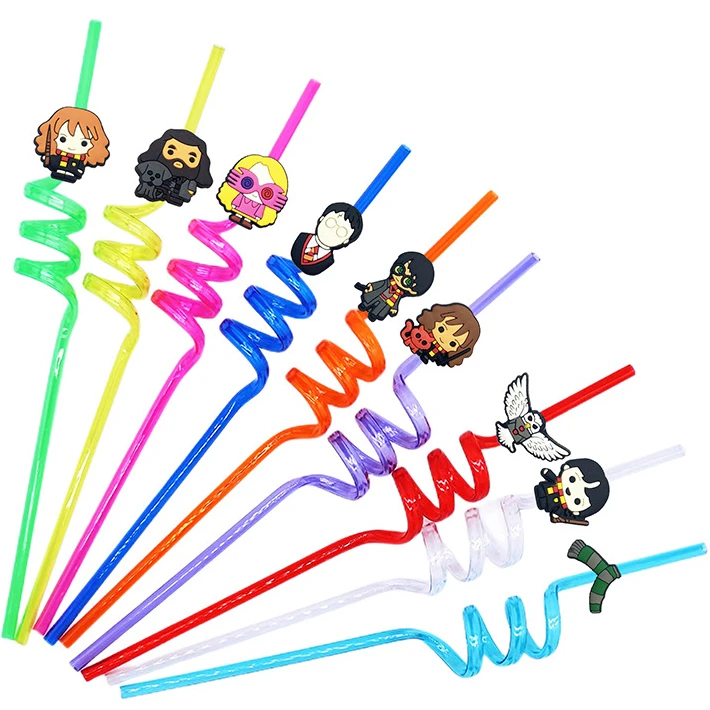 9Pcs Hogwarts Paglia Kawaii Anime Decorazione Del Partito Patch Hermiones Owl Magic School Of Stregoneria E Wizardry Supply