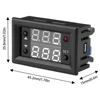 DC 4-28V Digital Display PWM High Power Governor Frequency Measuring Instrument 1HZ~160KHZ Duty Cycle Adjustable 0~100% 6