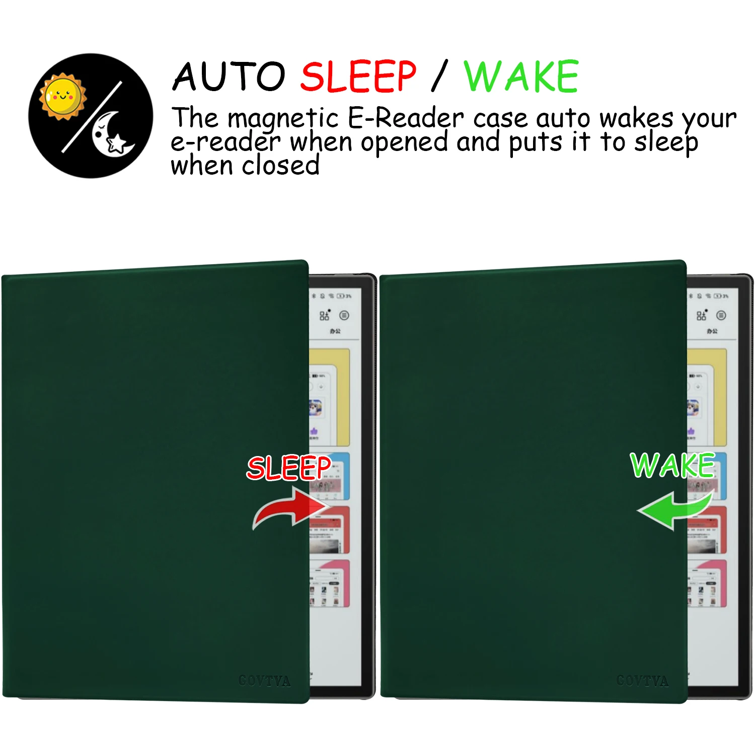 Magnetic Case for Onyx Boox Tab X C 13.3 Ultra-Thin Lightweight