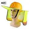 Reflective Sun Shade For Construction Safety Hard Hat (Hard Hat Not Included) Neck Shield For Helmets Reflective Stripe 4