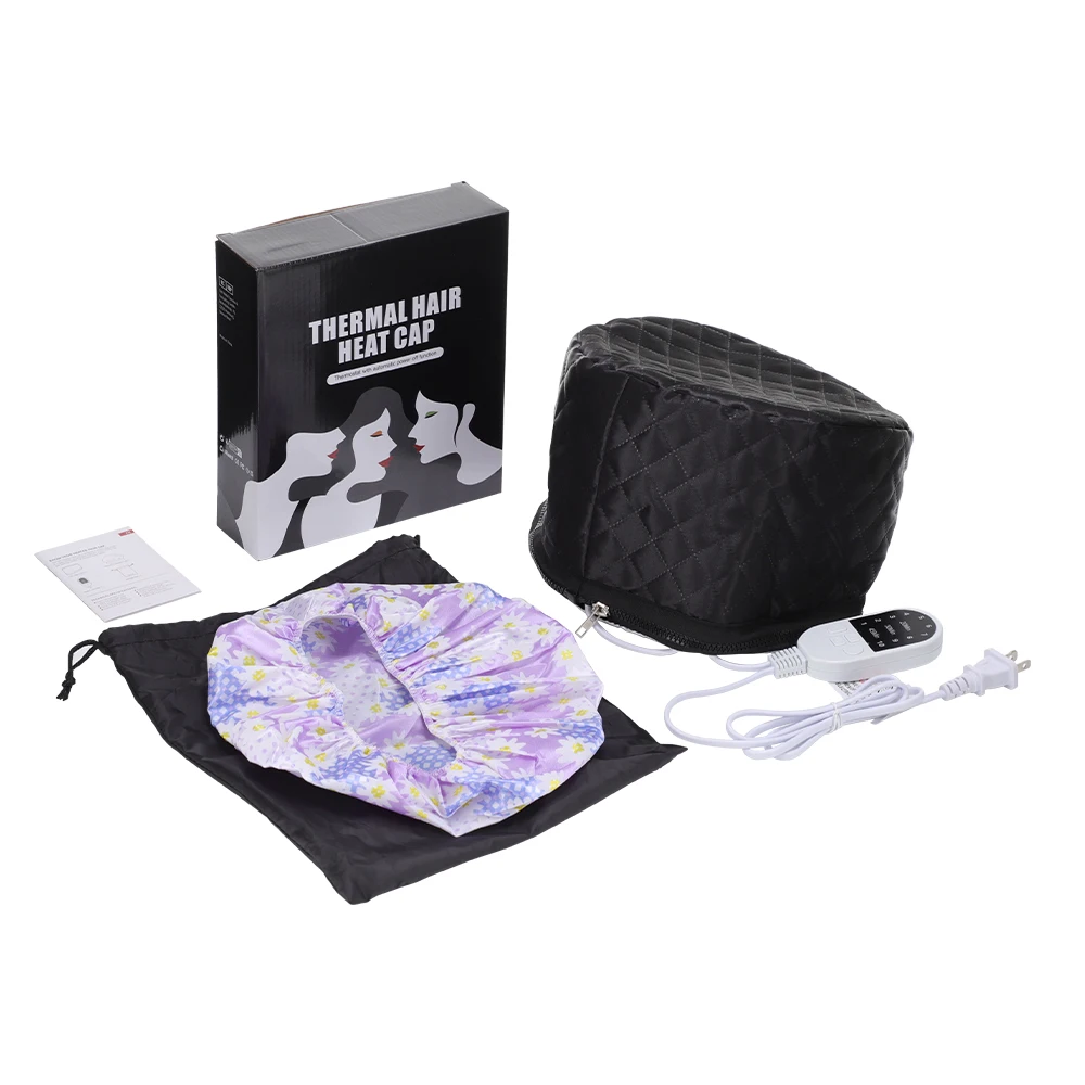 Home SPA Thermal Hair Steamer Cap 10 Level Heating Hair Mask Conditioner Nourish
