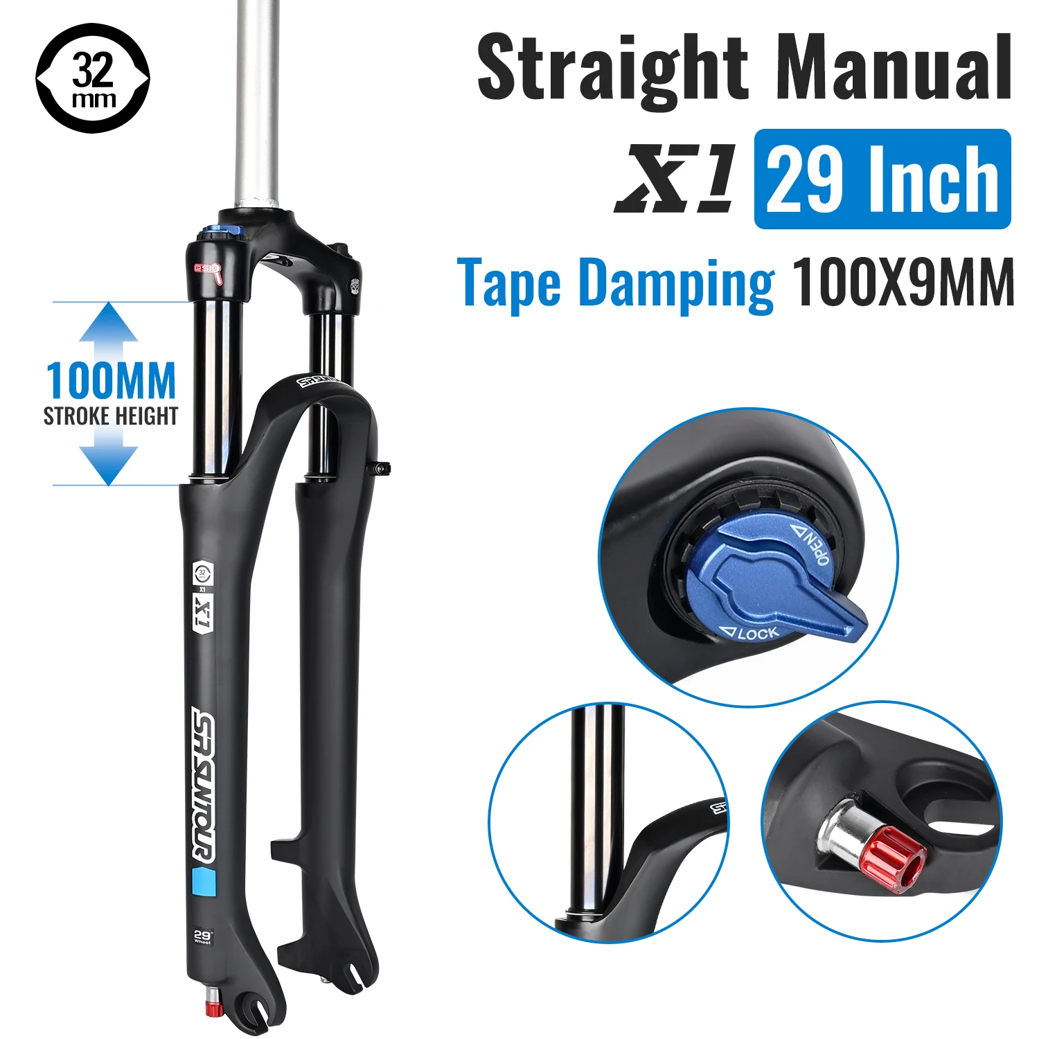 SR Sounter XCR Fork 110mm 27.5インチ用 S86cf06ef585541a99fbbd9579c7e5