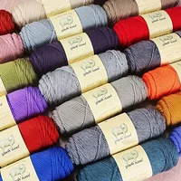 1Pc 100g 50% Wool Yarn hand knitting 50% acrylic Crochet Yarn  Knit sweater Cardigan Blanket line hat shawl thread 115m 4527inch 1