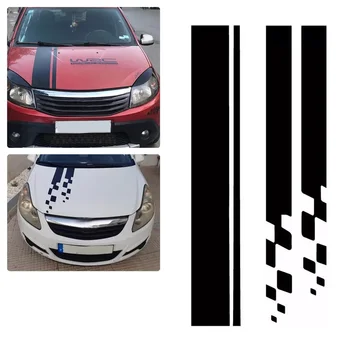 Adesivi per cofano Auto automobili per forniture per Auto a righe personalizzate copertura adesivo per carrozzeria modificato automaticamente accessori per la decorazione dell'auto