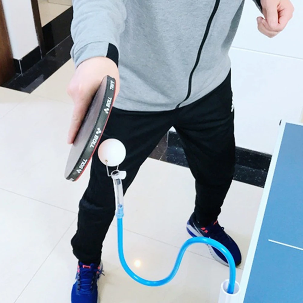 【Limited Stock Available】 Table Tennis Trainer Pingpong Practice Training Device Rapid Rebound Ping Pong Robot Trainer with Table Clamp for Beginners
