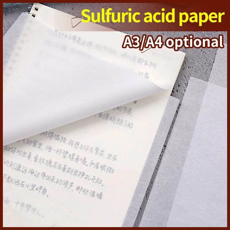10/20/50/100 Sheets A4/A3 Translucent Tracing Paper Copy Paper For Drawing  Calligraphy Craft Writing Sketching Art Supplies - AliExpress