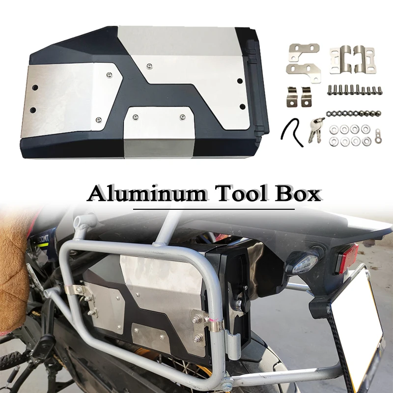

For BMW R1200GS R1200 GS LC ADV R 1200GS R 1200 GS Adventure 2014-2019 2018 Motorcycle Aluminum Box Left Side Bracket Toolbox