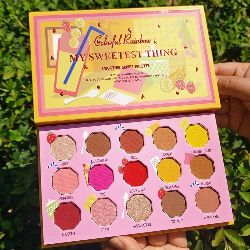 Beauty Glazed Eyeshadow Palette Makeup Kit Con Sfumature Opache E Luccicanti Super Pigmentate, Cosmetici Impermeabili Di Lunga Durata