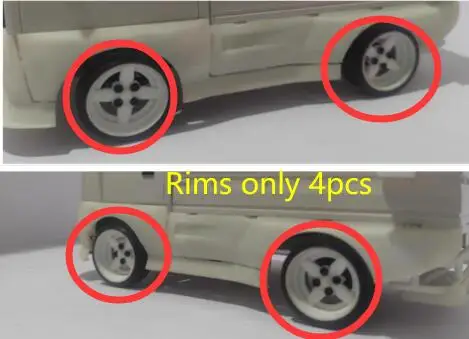 WPL C24 ＋　D12 ボディ Wide body surround Assembly kit for CXD D12mini 1/16 2WD RC Car