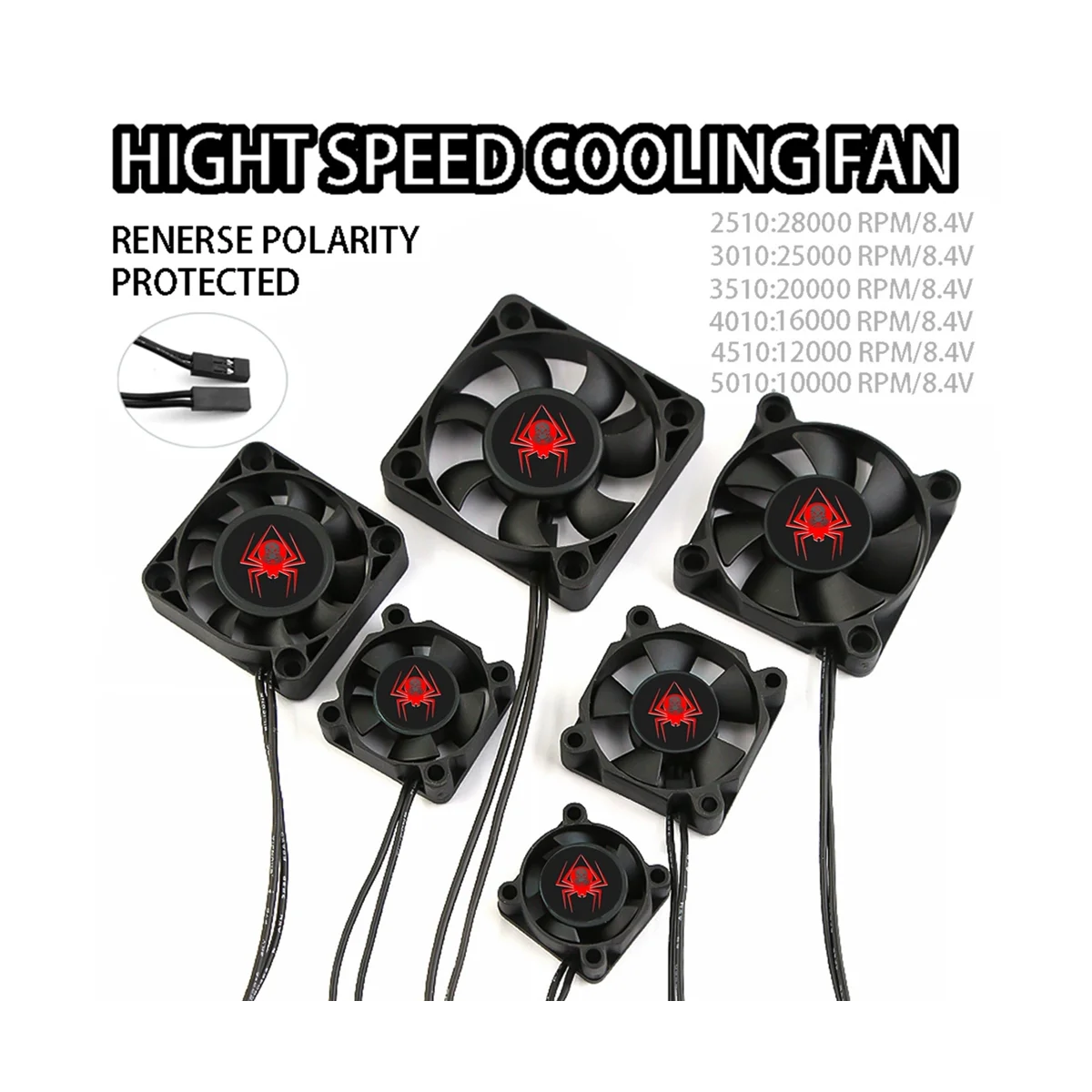ESC  濭 RC ڵ ǰ ð ǳ, 25mm, 30mm, 35mm, 40mm, 45mm, 50mm