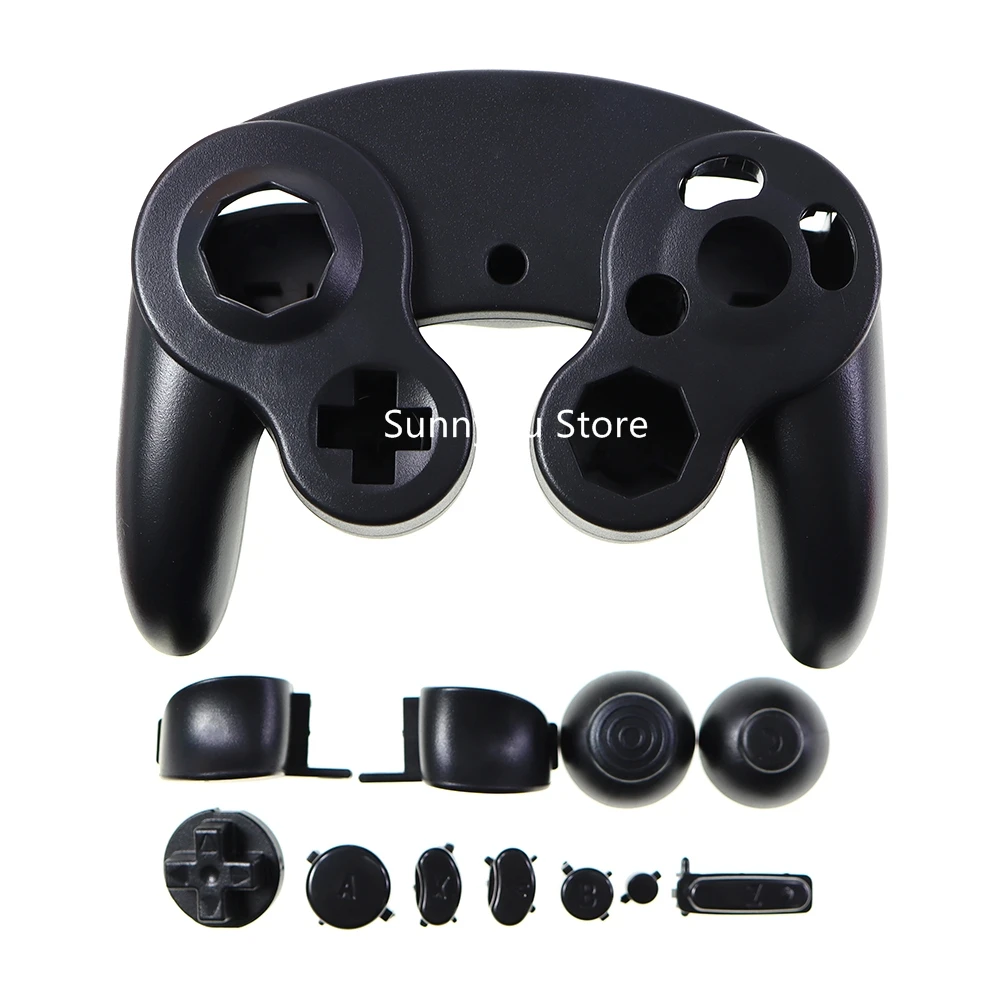 1Set Custodia Completa Custodia Shell Con Butoons Per Nintendo Ngc Gamecube Controller Giochi Maniglia Custodia Protettiva Per Ngc Gamecube