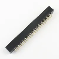 2.0mm 2x22 Pin 44 Pin Straight Male Shrouded PCB Box header IDC Socket DC3 4