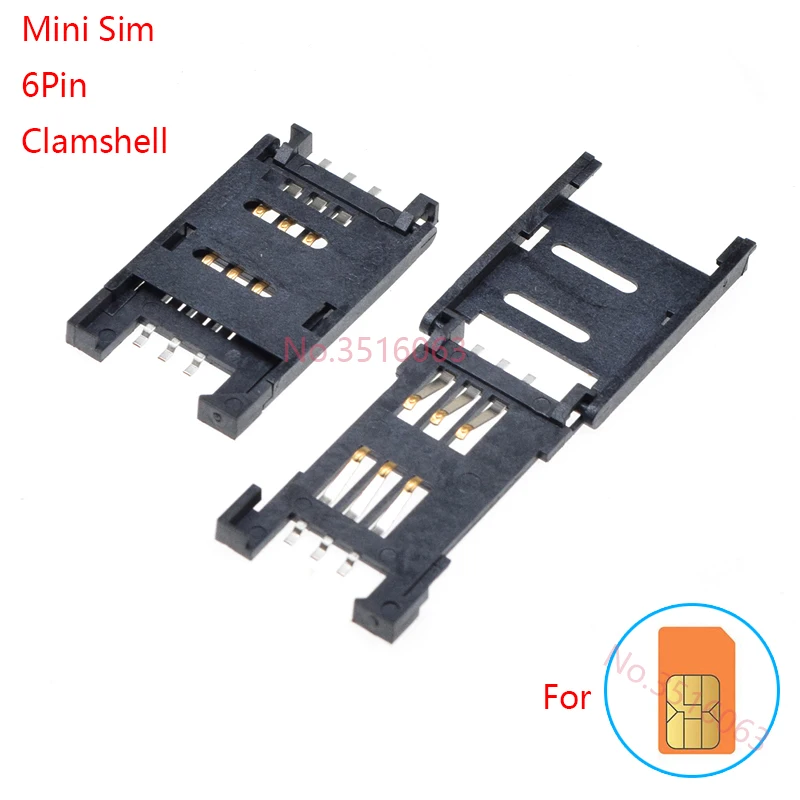 Versatile Mini Multi-Type SD/Sim Card Holder and Connector Assortment Pack
