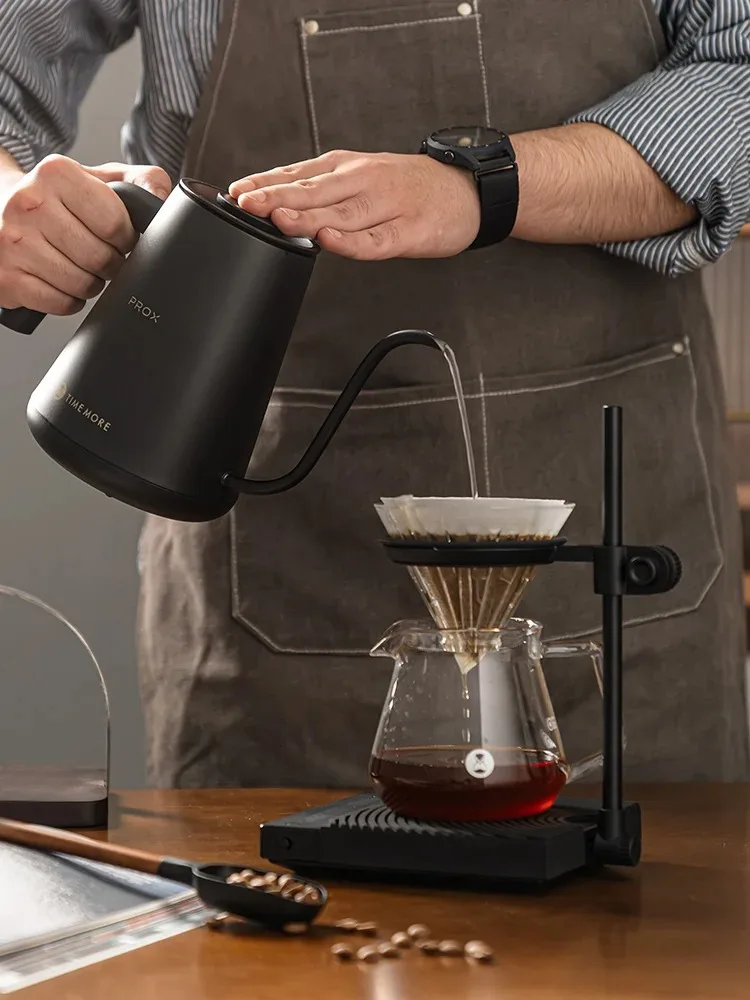 غلاية قهوة ذكية من تايمور 900 مل، تحكم دقيق في درج...