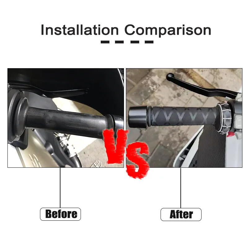 Прилагане на топлина за свиване на гуменото покритие върху кормилото