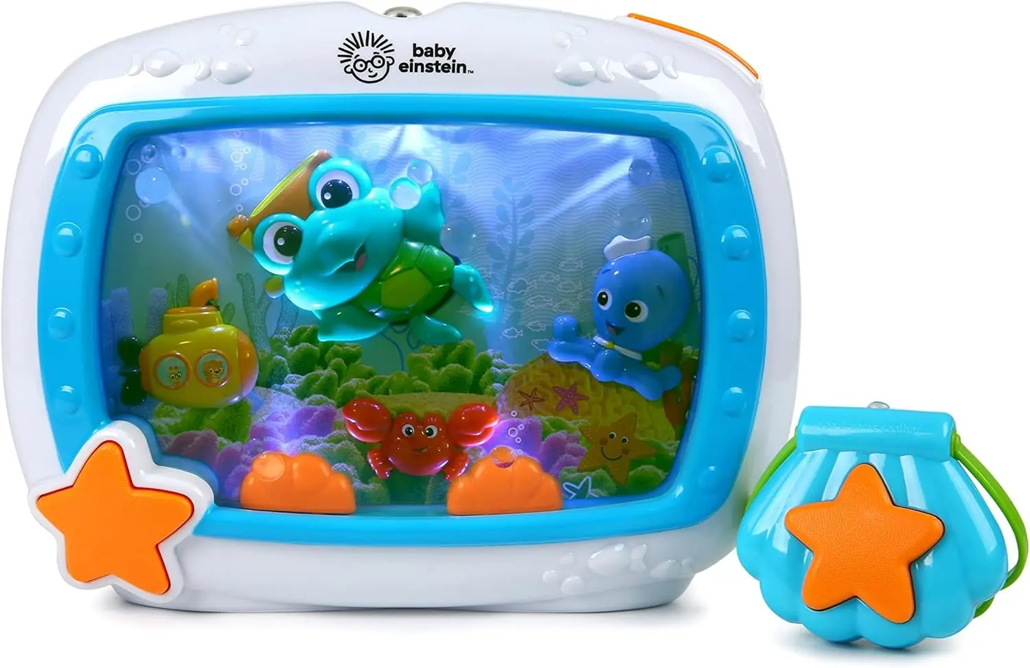 Sea aquarium Soother baby with Remote Lights and Melodies bebe fish aquarium