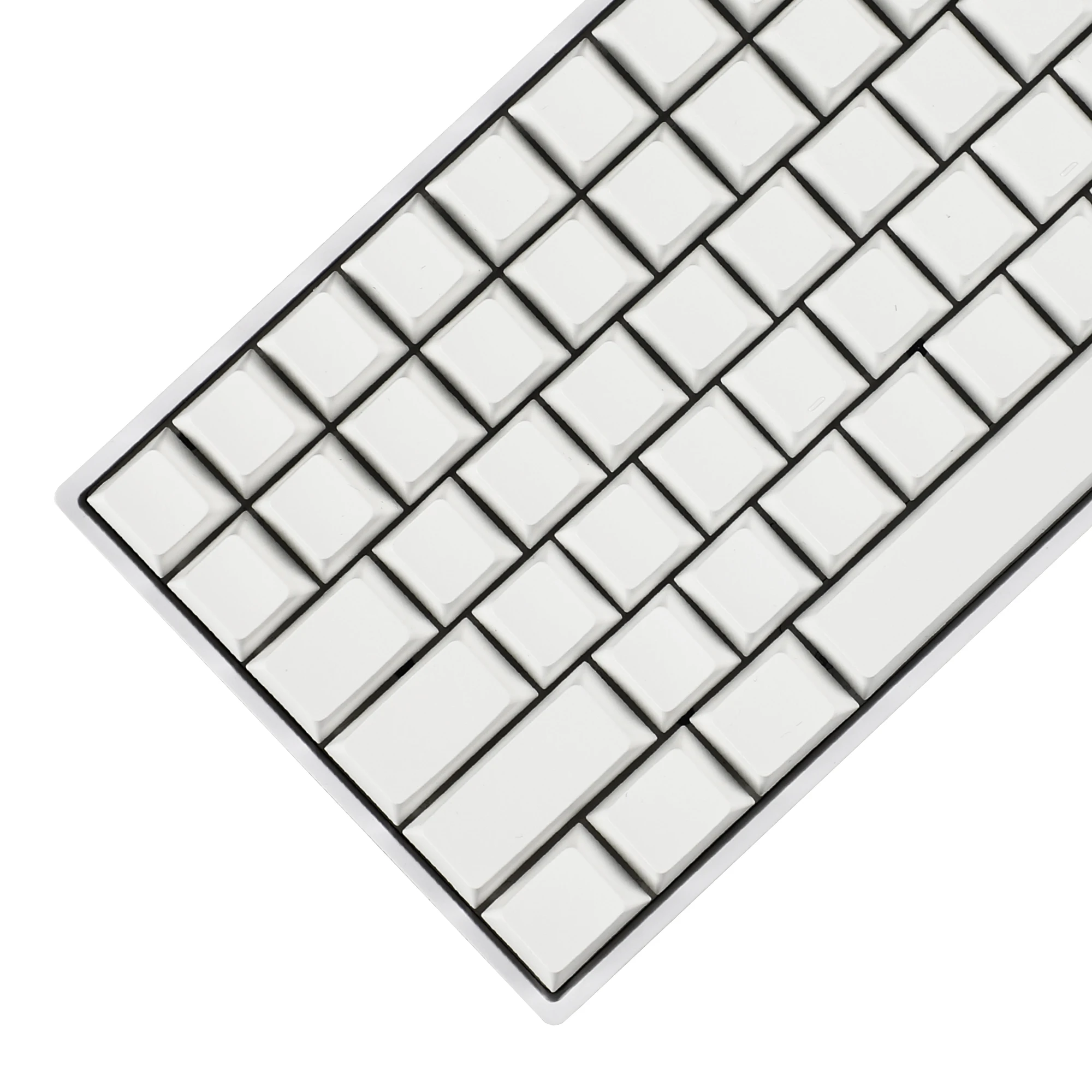 Cereja Perfil Grosso Pbt Ansi Iso Teclados em Branco para 108 104 96 87 61 68 Nj80 Gmmk 84 Kbd75 Kbd67 Xd64 Gk64 Split 64 123