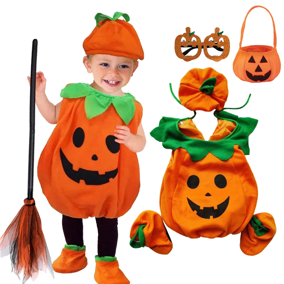 Disfraz Bebe Halloween Calabaza Adorable Disfraz De Calabaza Para Bebé. Incluye Gorro, Mameluco Y Patuquitos, Perfecto Para Halloween. | En Línea Disfraz Calabaza Bebe Niña