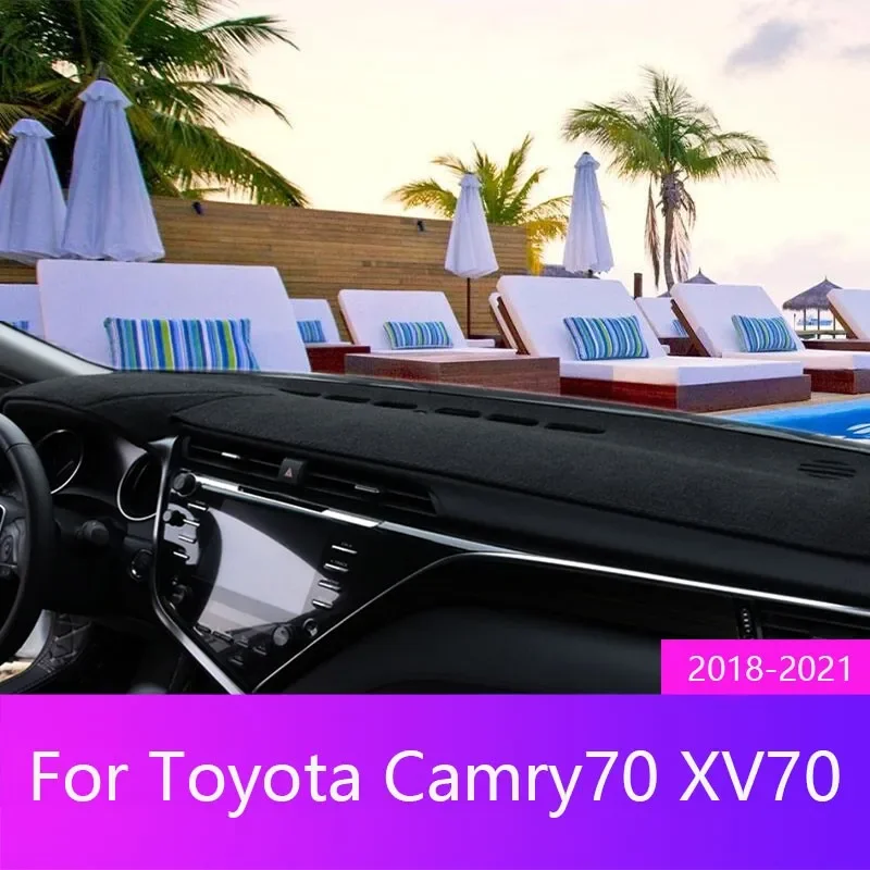 

Панель для Toyota Camry 70 XV70, ковер для защиты от солнца, инструмент, ковер, избегайте детей, ковер с зеркальным покрытием, ковер с зеркальным покрытием, настольные коврики, коврики