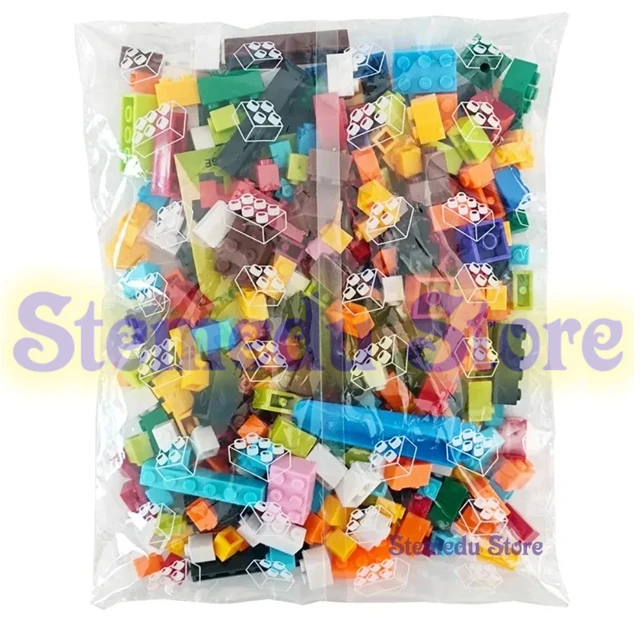 125/250g Building Blocks Bulk Lot Pack Sorted By Color Bricks Block Plate Toys Small Particles Bulk Compatible Legoeds 6