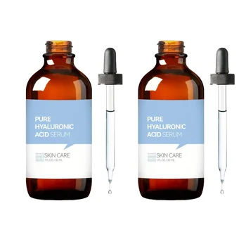 2 PCS Pure Hyaluronic Acid Essence Liquid - Highly Effective Moisturizing Skin Care Liquid - Can Enhance Skin Elasticity - 1 Oun 1